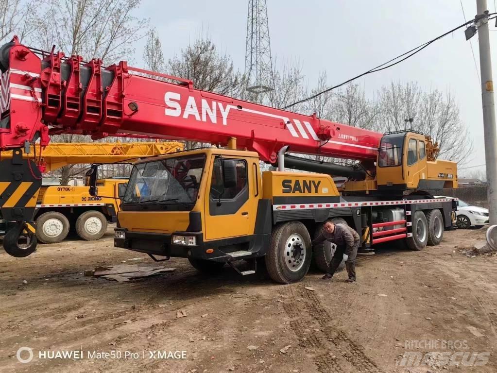 Sany STC 750 S Mobile and all terrain cranes