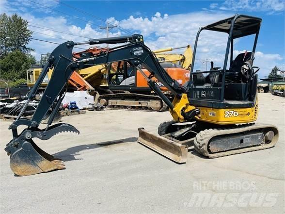 John Deere 27D Mini Excavators <7t (Mini Diggers)