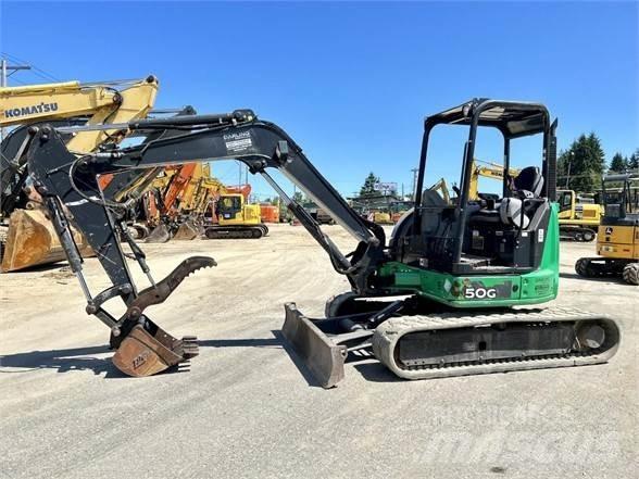 John Deere 50G Mini Excavators <7t (Mini Diggers)