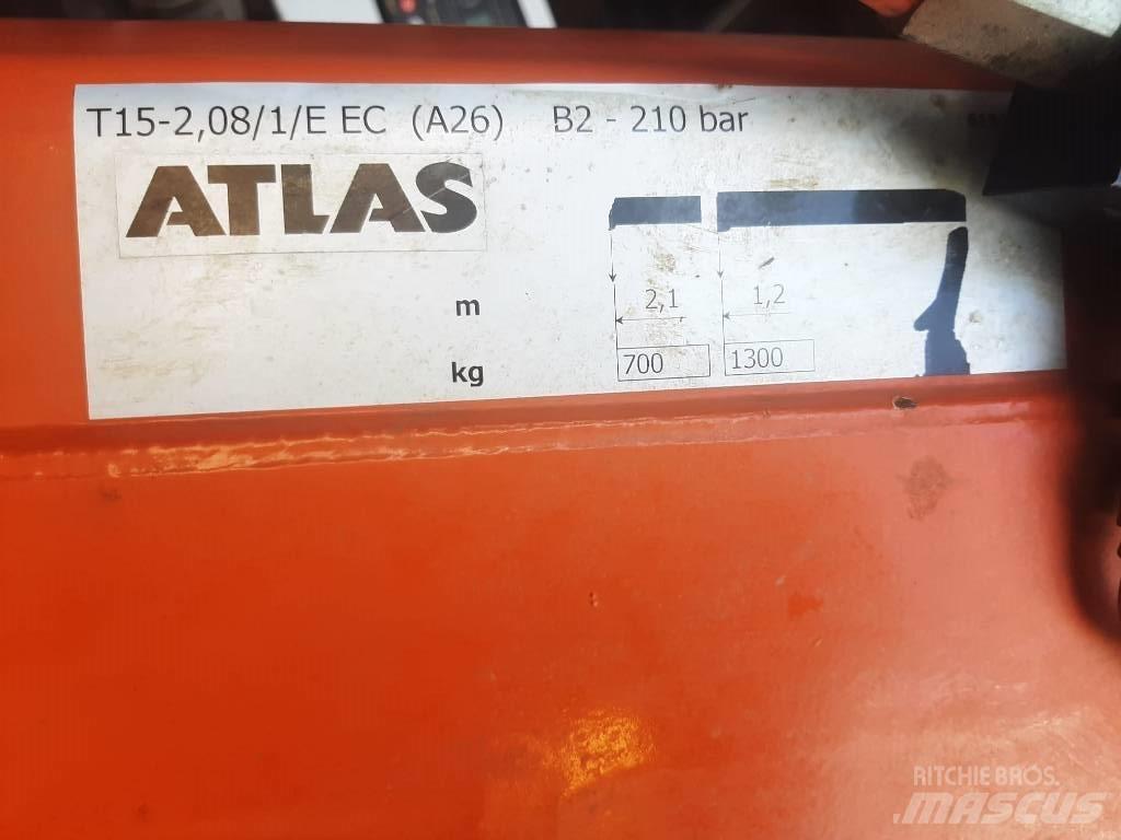 Atlas T15-A26E Knuckleboom cranes