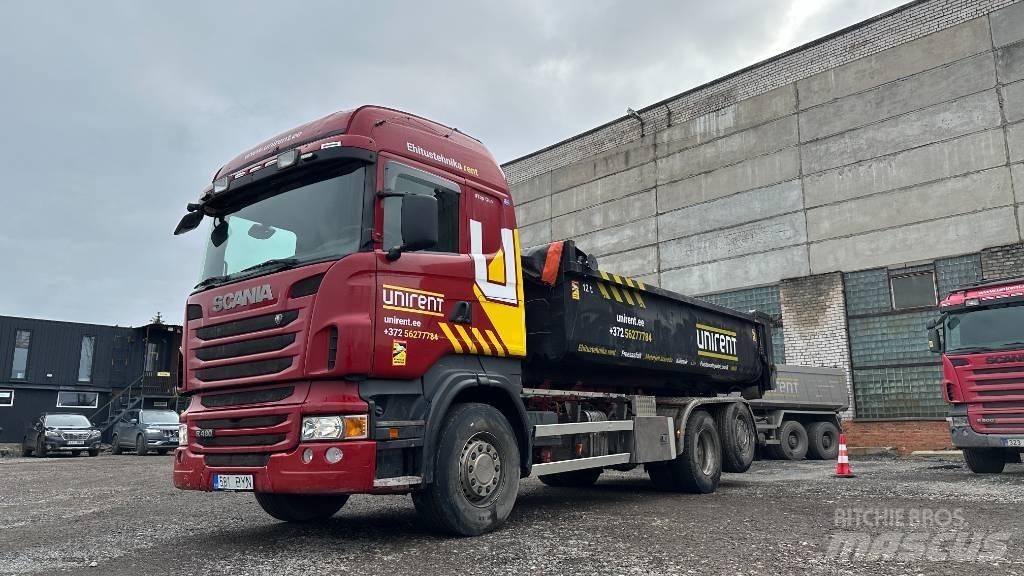 Scania R 480 Hook lift trucks