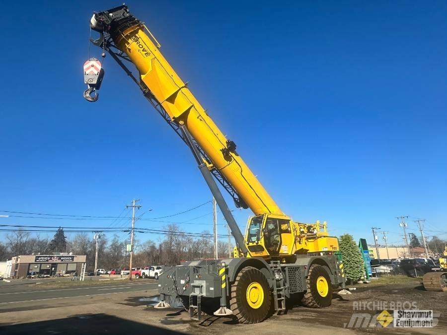 Grove GRT 8100 Rough Terrain Cranes