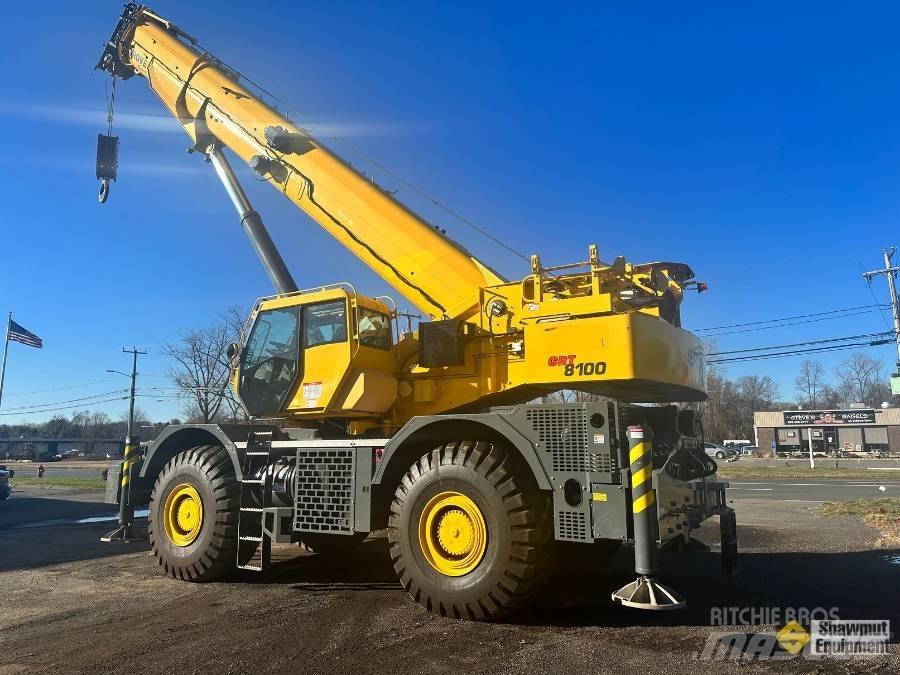 Grove GRT 8100 Rough Terrain Cranes