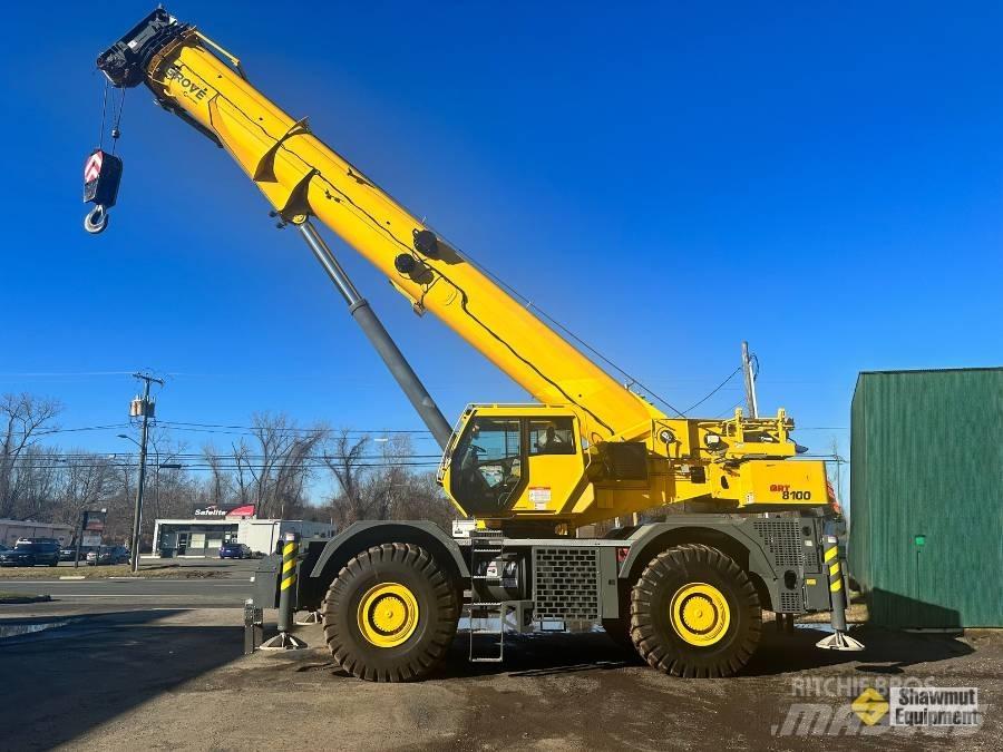 Grove GRT 8100 Rough Terrain Cranes