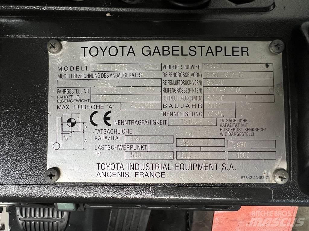 Toyota 02-7FDF15 Diesel Forklifts