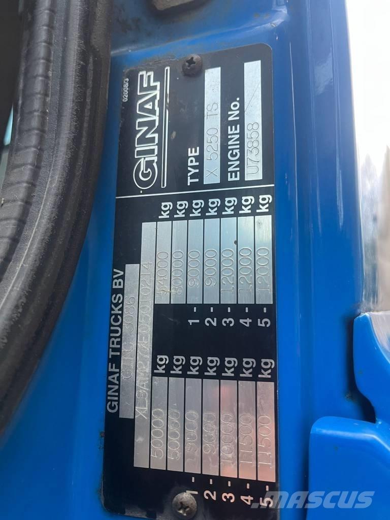 Ginaf X 5250 TS Concrete Mixers