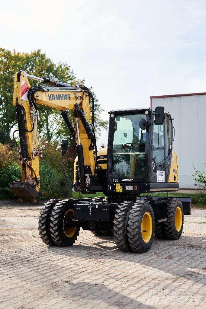 Yanmar B 75 W Wheeled Excavators