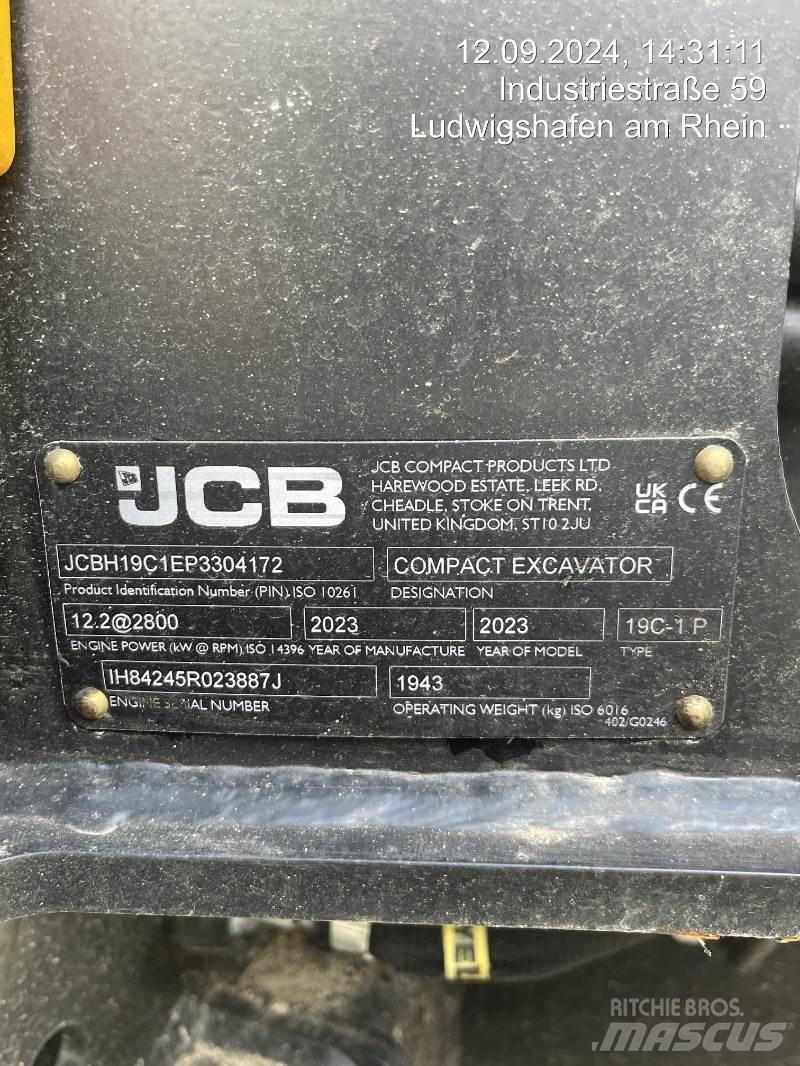 JCB 19C-1 Mini Excavators <7t (Mini Diggers)