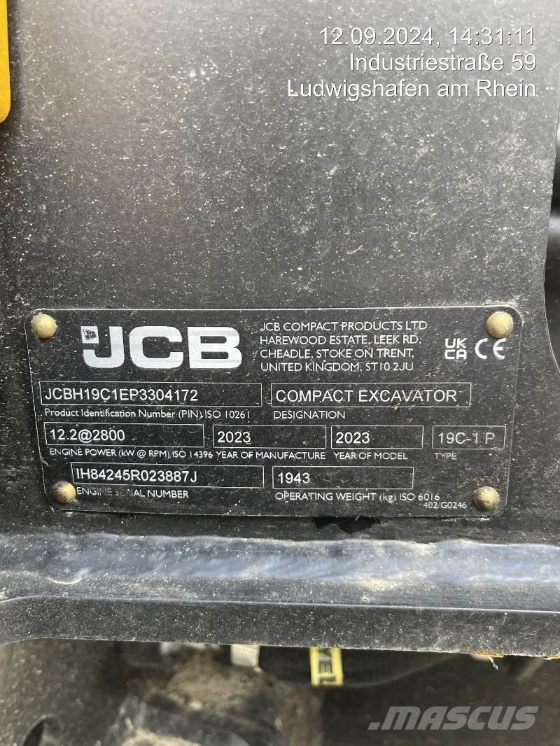 JCB 19C-1 Mini Excavators <7t (Mini Diggers)