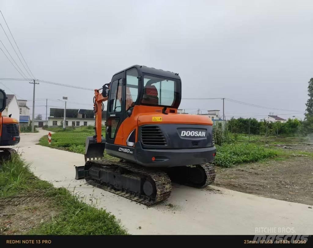 Doosan DX 60 Mini Excavators <7t (Mini Diggers)