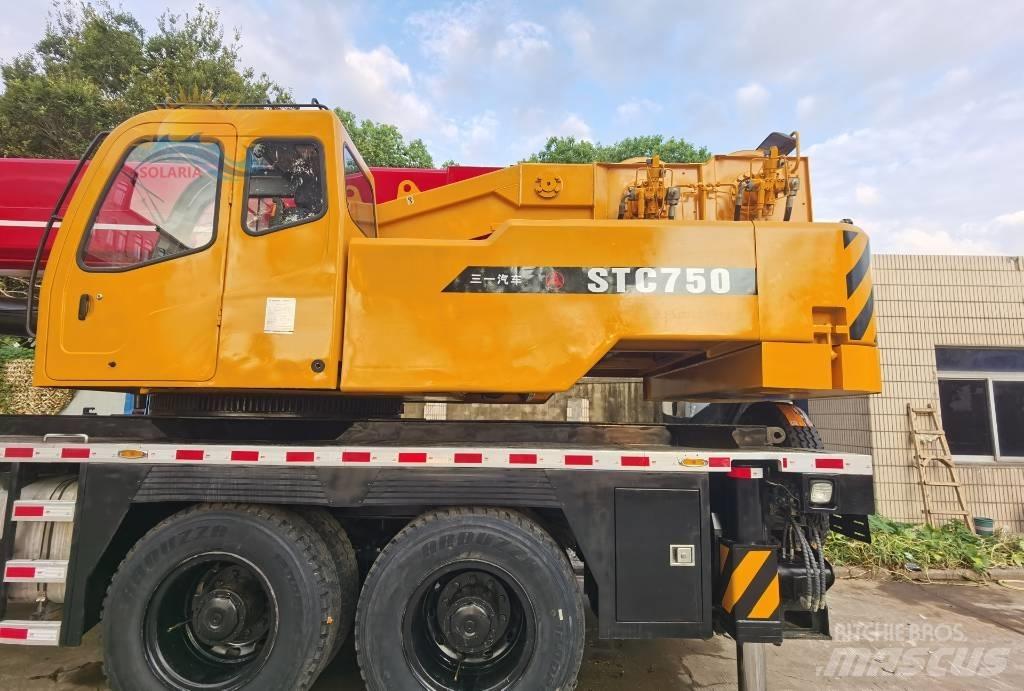 Sany STC 750 Mobile and all terrain cranes