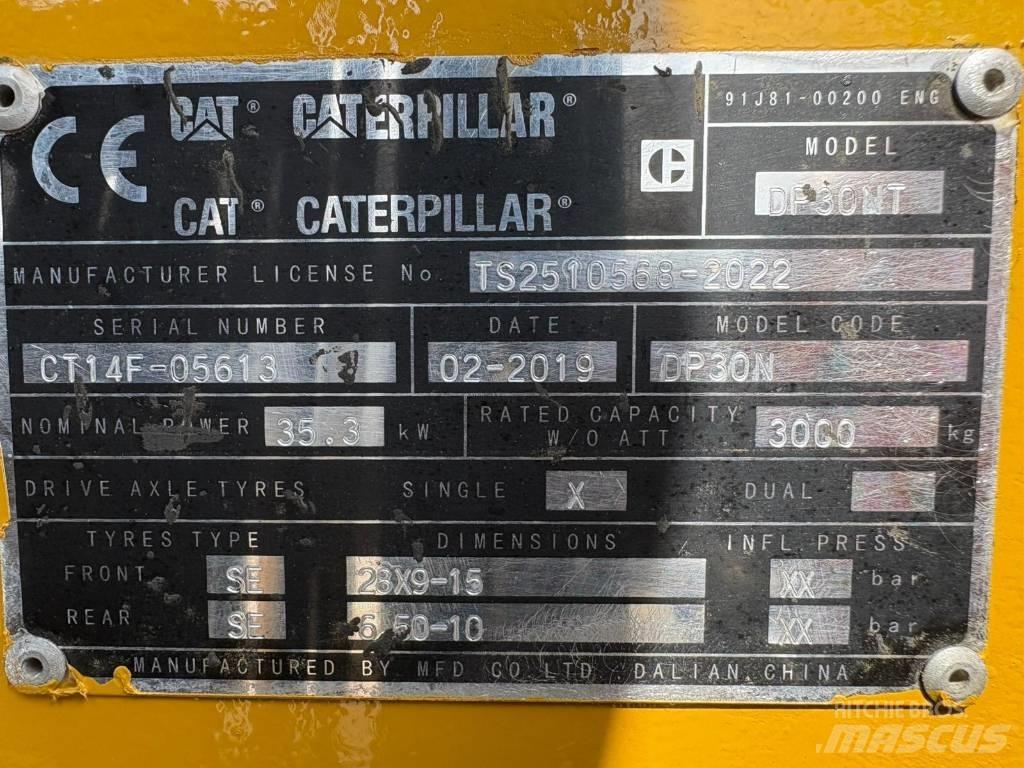 CAT DP30NT Diesel Forklifts