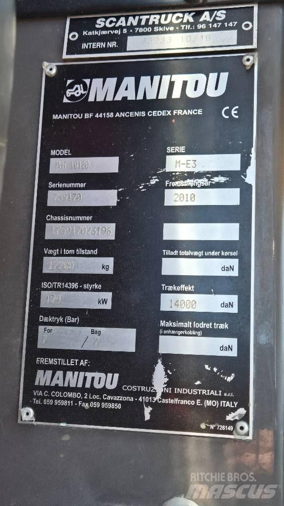 Manitou MHT 10120 Telescopic Handlers