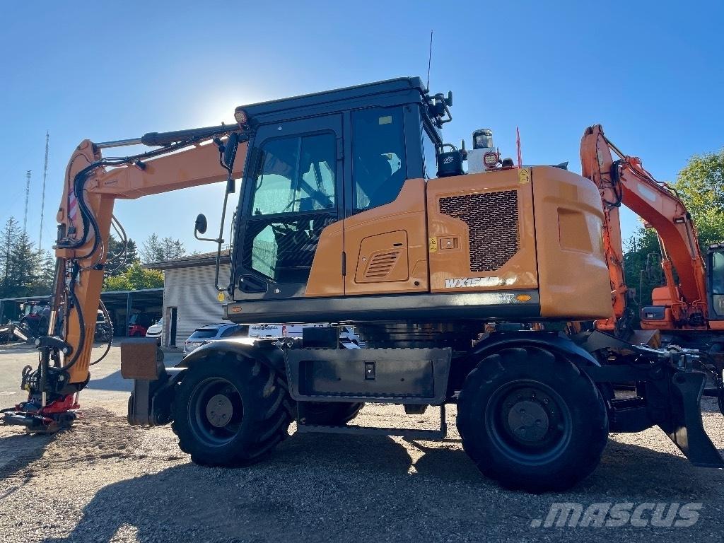 CASE WX 155 ESR Wheeled Excavators