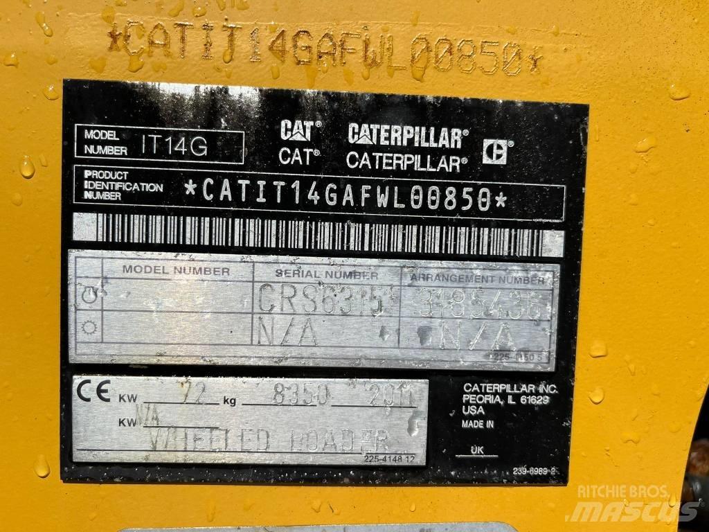 CAT IT 14 G Wheel Loaders