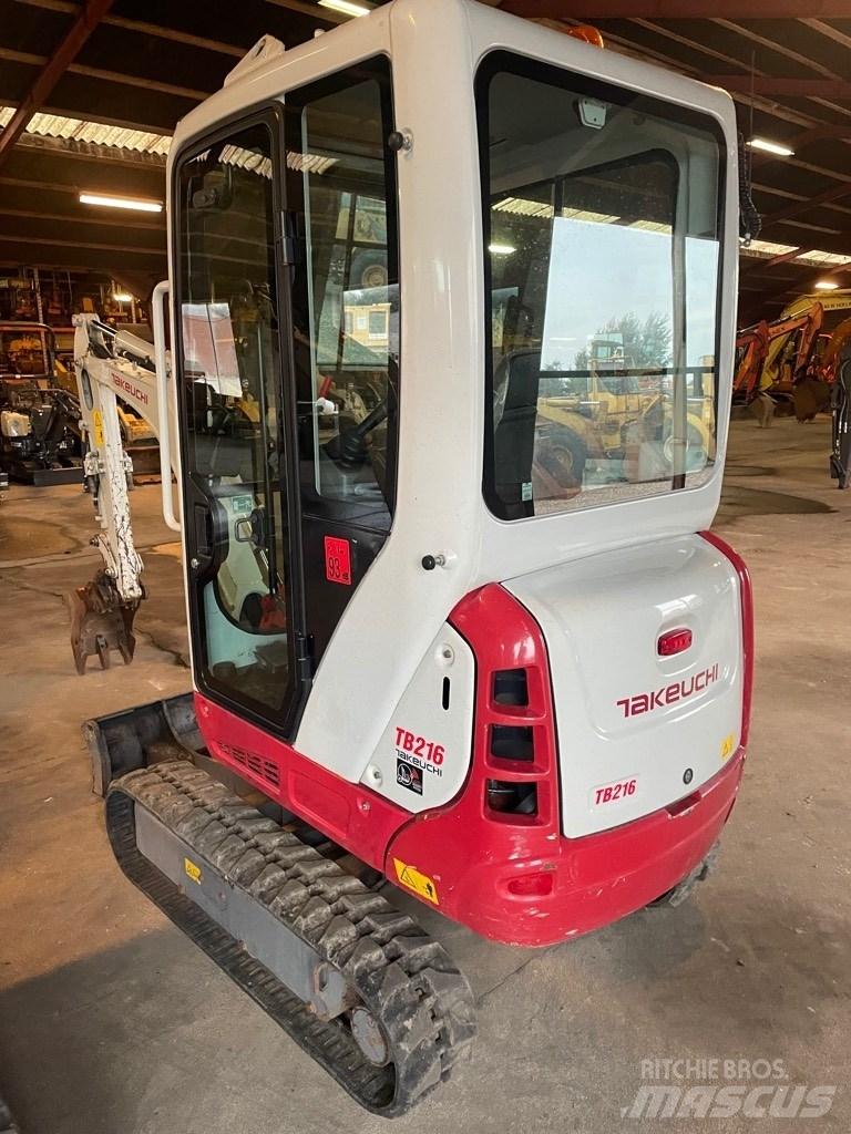 Takeuchi TB216 Mini Excavators <7t (Mini Diggers)
