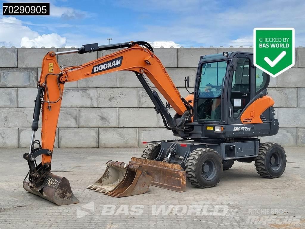 Doosan DX57W-7 Wheeled Excavators