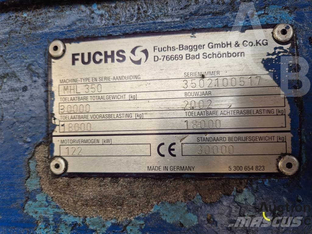 Fuchs MHL 350 Wheeled Excavators