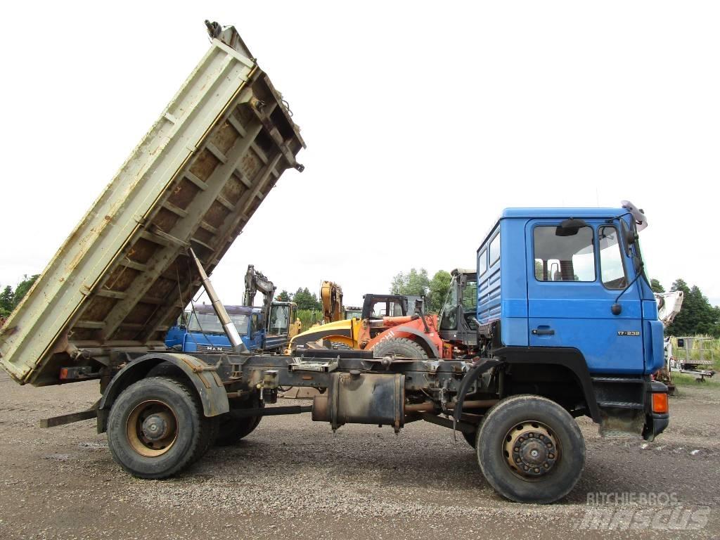 MAN 17.232 4x4 Dump Trucks