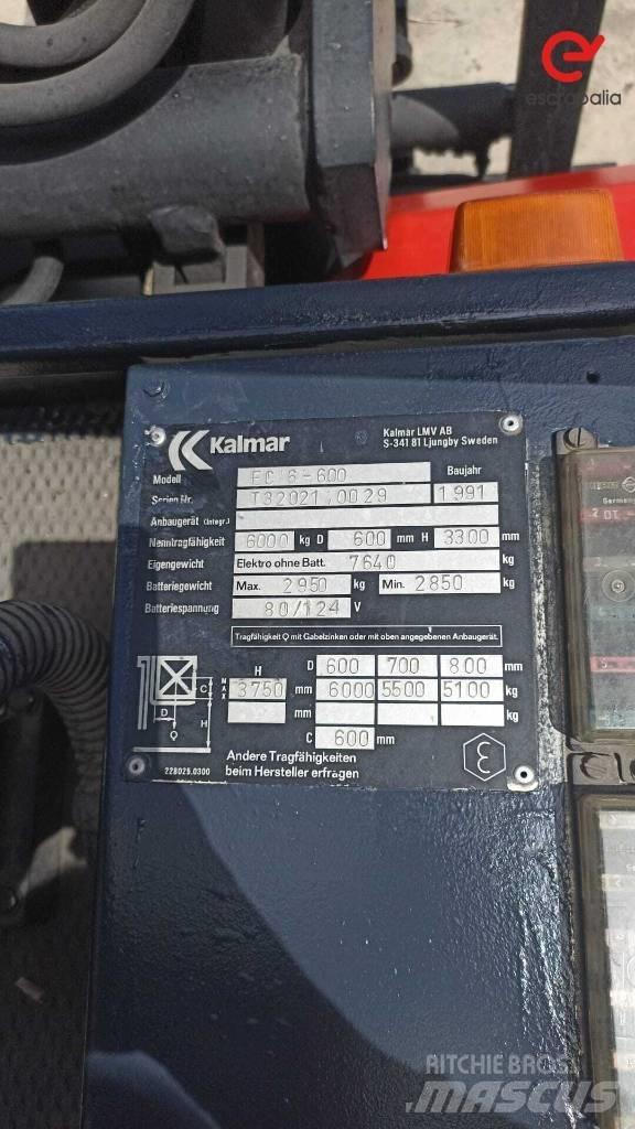 Kalmar ECL6-600 Electric Forklifts