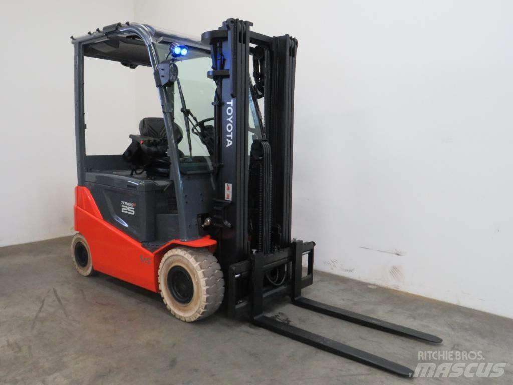 Toyota 8 FBMKT 25 Electric Forklifts
