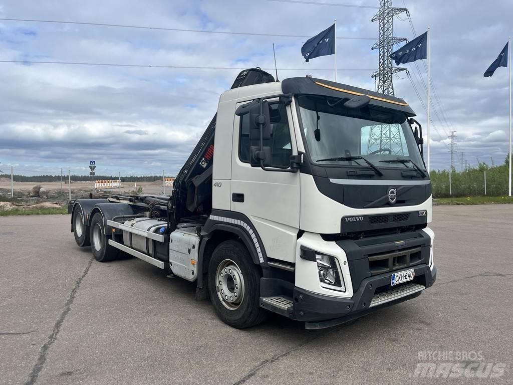 Volvo FMX Mobile and all terrain cranes