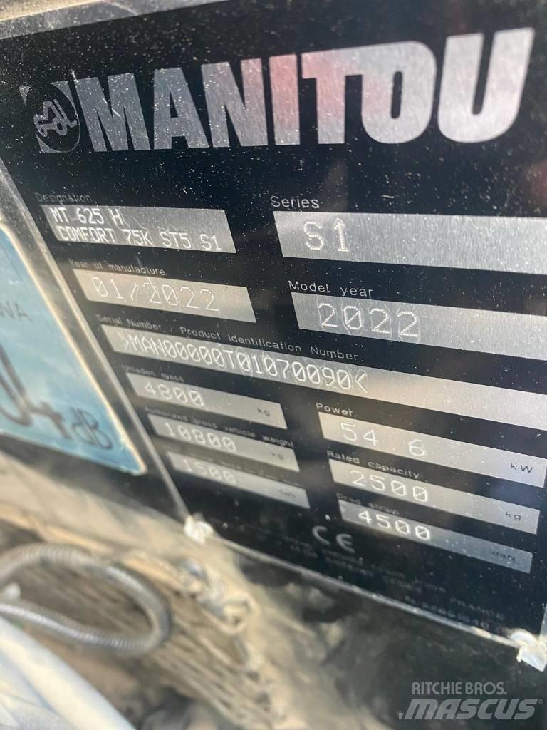 Manitou MT 625 H Telescopic Handlers