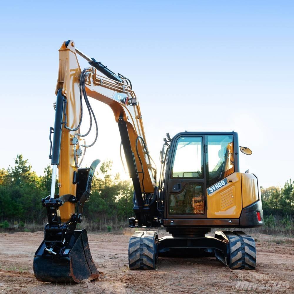 Sany SY80U Mini excavators  7t - 12t
