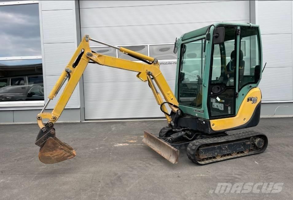 Yanmar SV 18 Mini Excavators <7t (Mini Diggers)