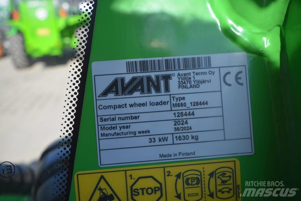 Avant 650 i Mini Loader