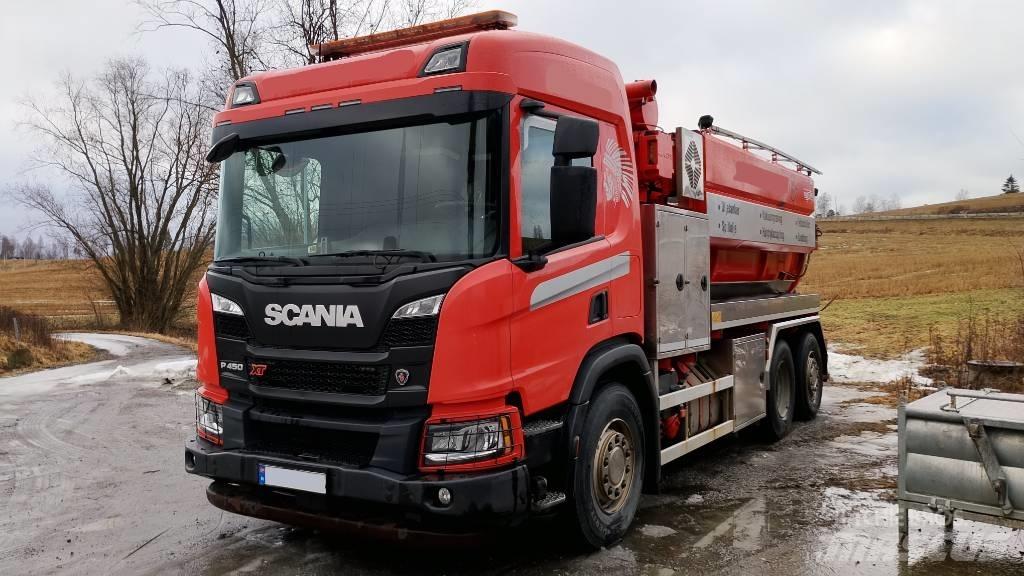 Scania P450 XT Vacuum Trucks