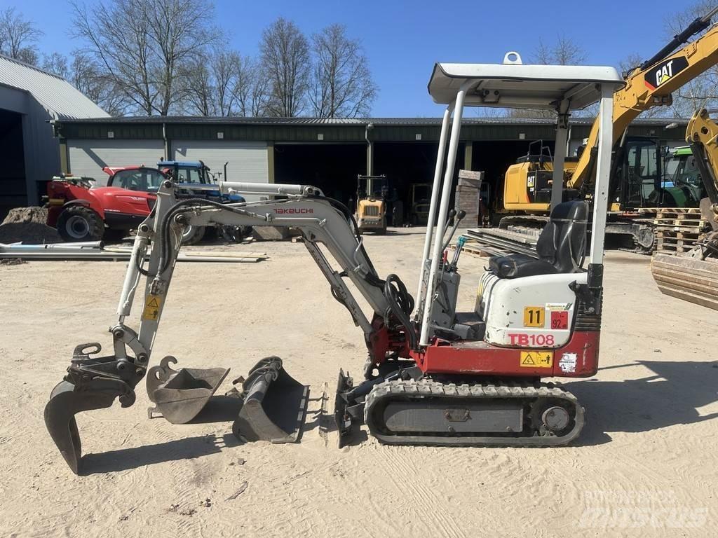 Takeuchi TB108 Mini Excavators <7t (Mini Diggers)
