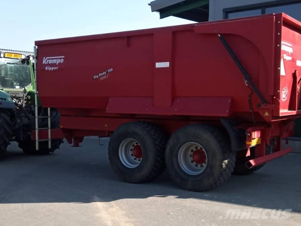Krampe Big Body 550 Flatbed Trailers