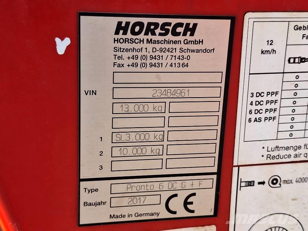 Horsch Pronto 6 DC Farm Drills