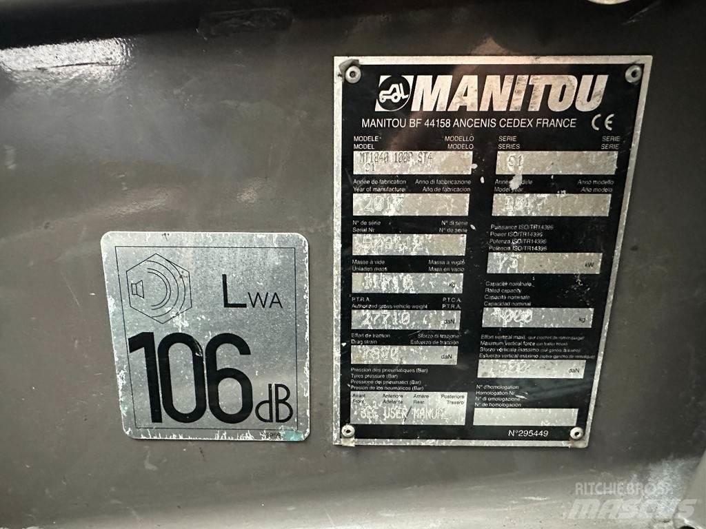 Manitou MT 1840 Telescopic Handlers
