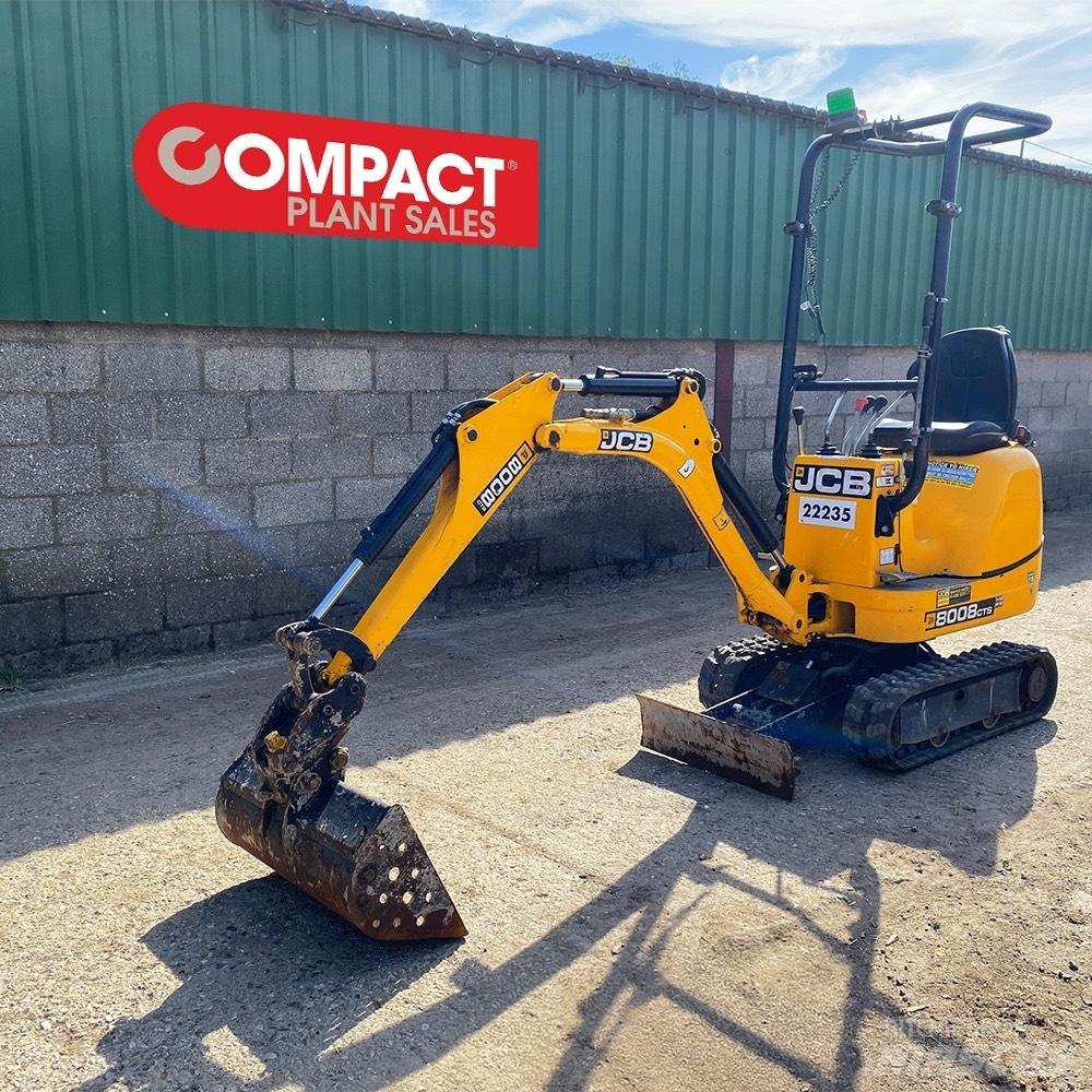 JCB 8008 Mini Excavators <7t (Mini Diggers)
