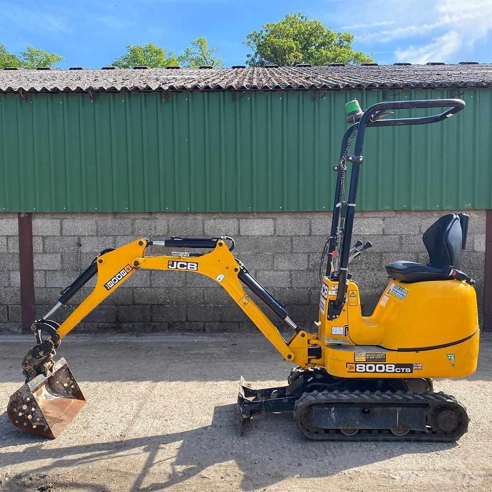 JCB 8008 Mini Excavators <7t (Mini Diggers)