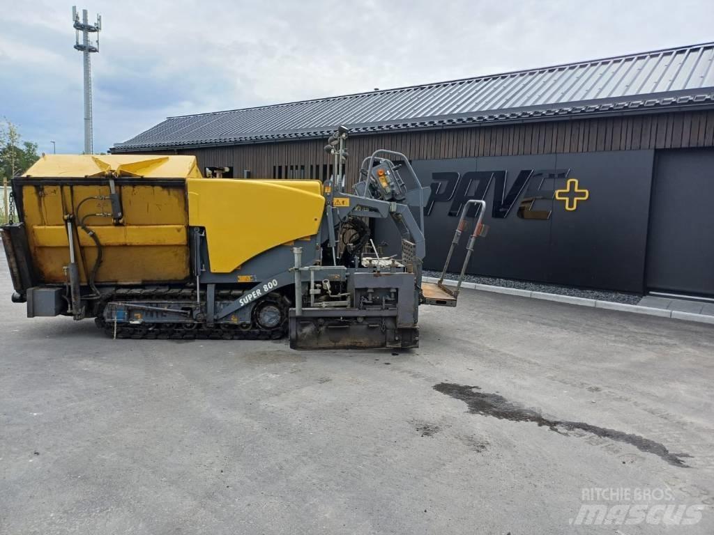 Vögele Super 800 Asphalt pavers