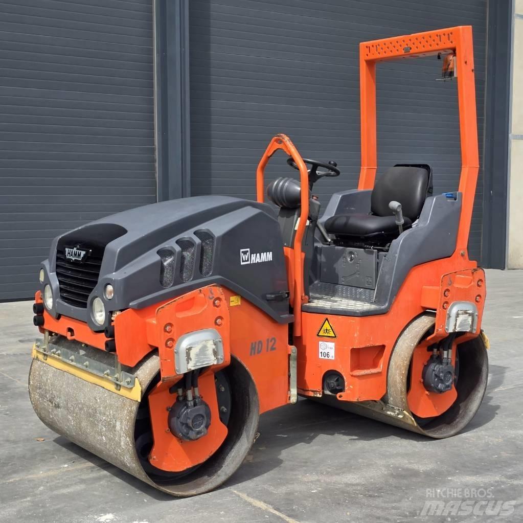 Hamm HD 12 VV Twin drum rollers