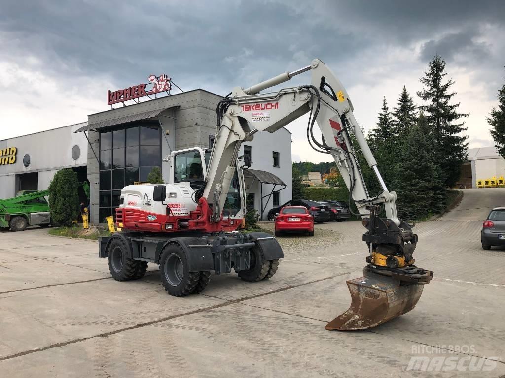 Takeuchi TB295W Wheeled Excavators