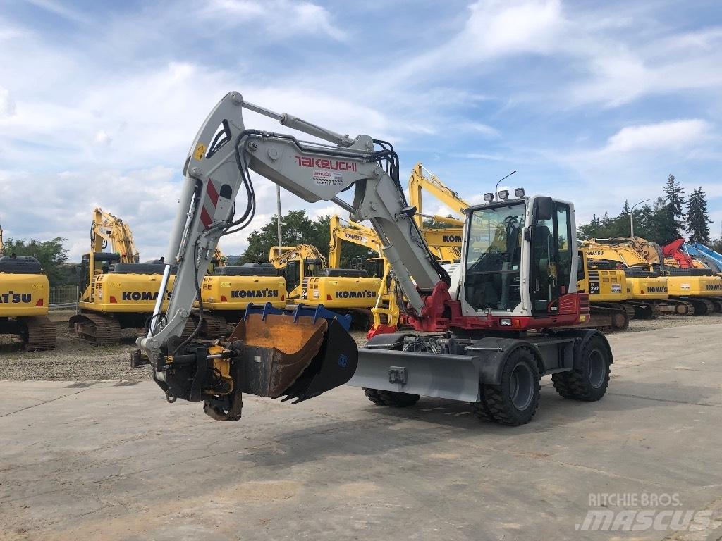 Takeuchi TB295W Wheeled Excavators