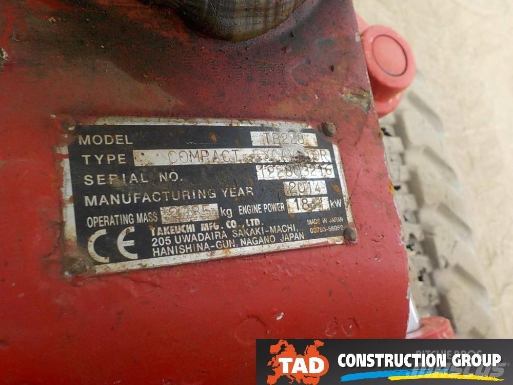 Takeuchi TB228 Mini Excavators <7t (Mini Diggers)