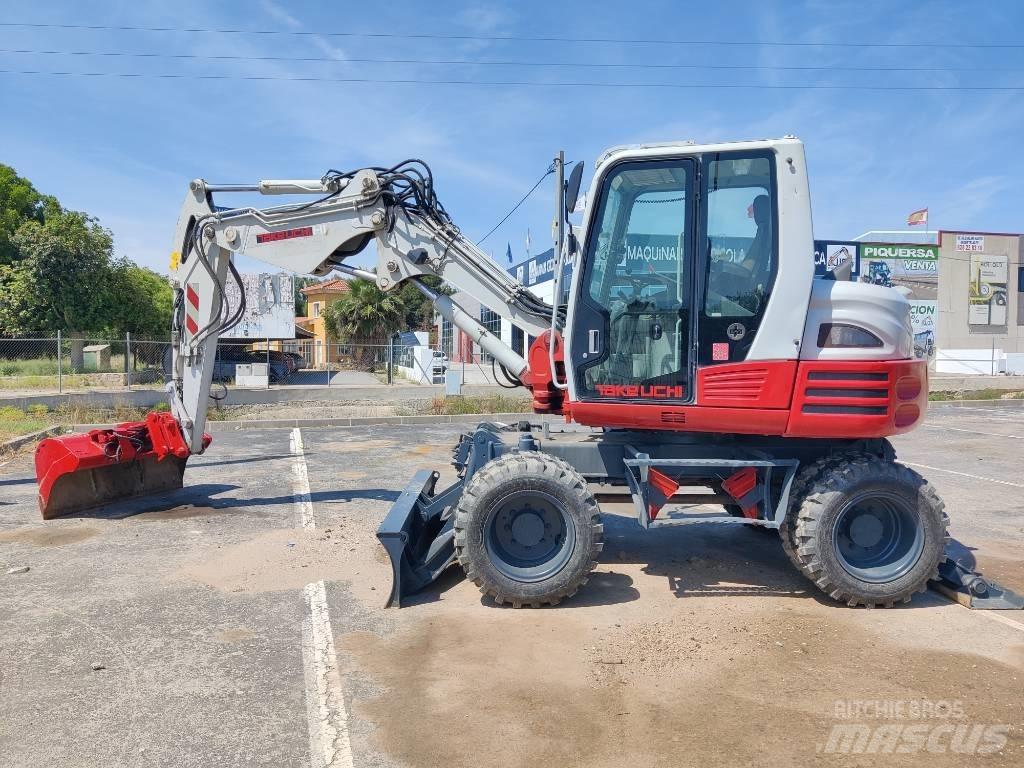 Takeuchi TB 295 W Wheeled Excavators