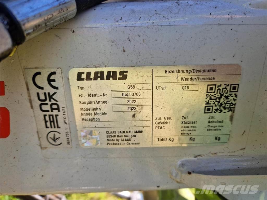 CLAAS Volto 1100 Rakes and tedders