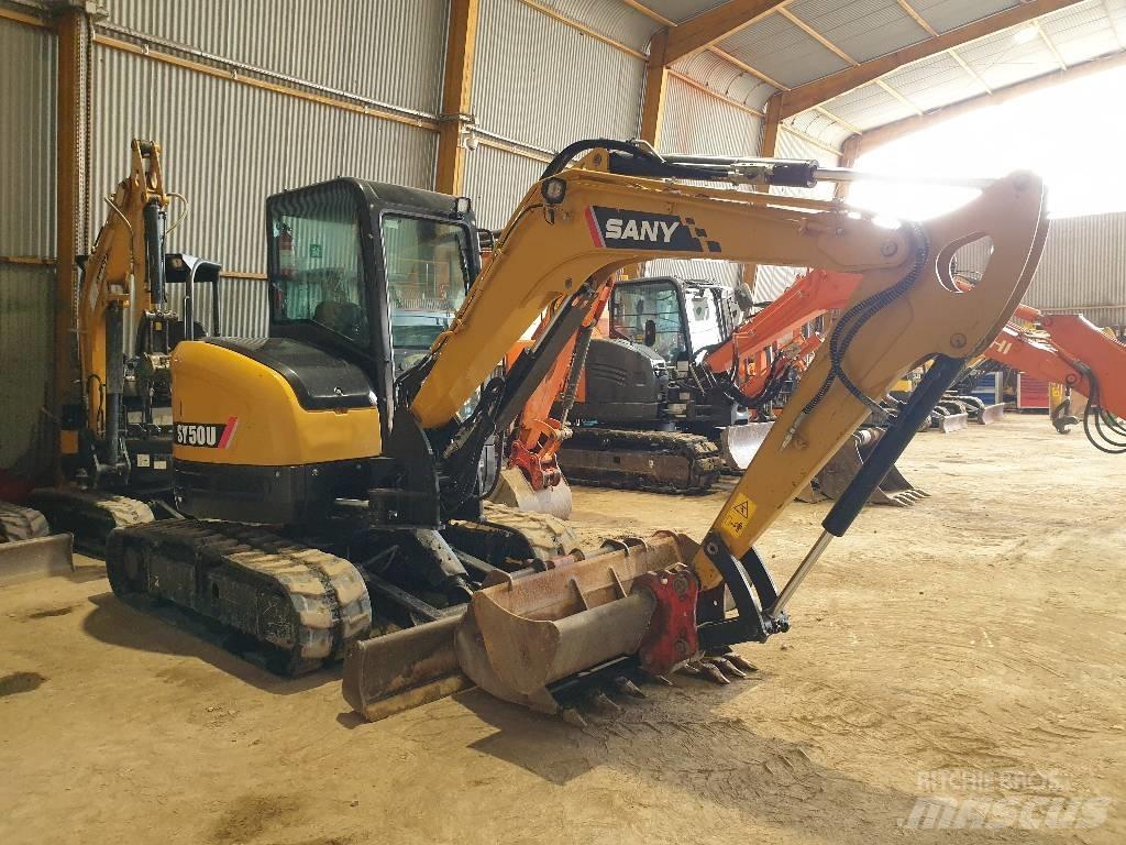 Sany SY50U Mini Excavators <7t (Mini Diggers)