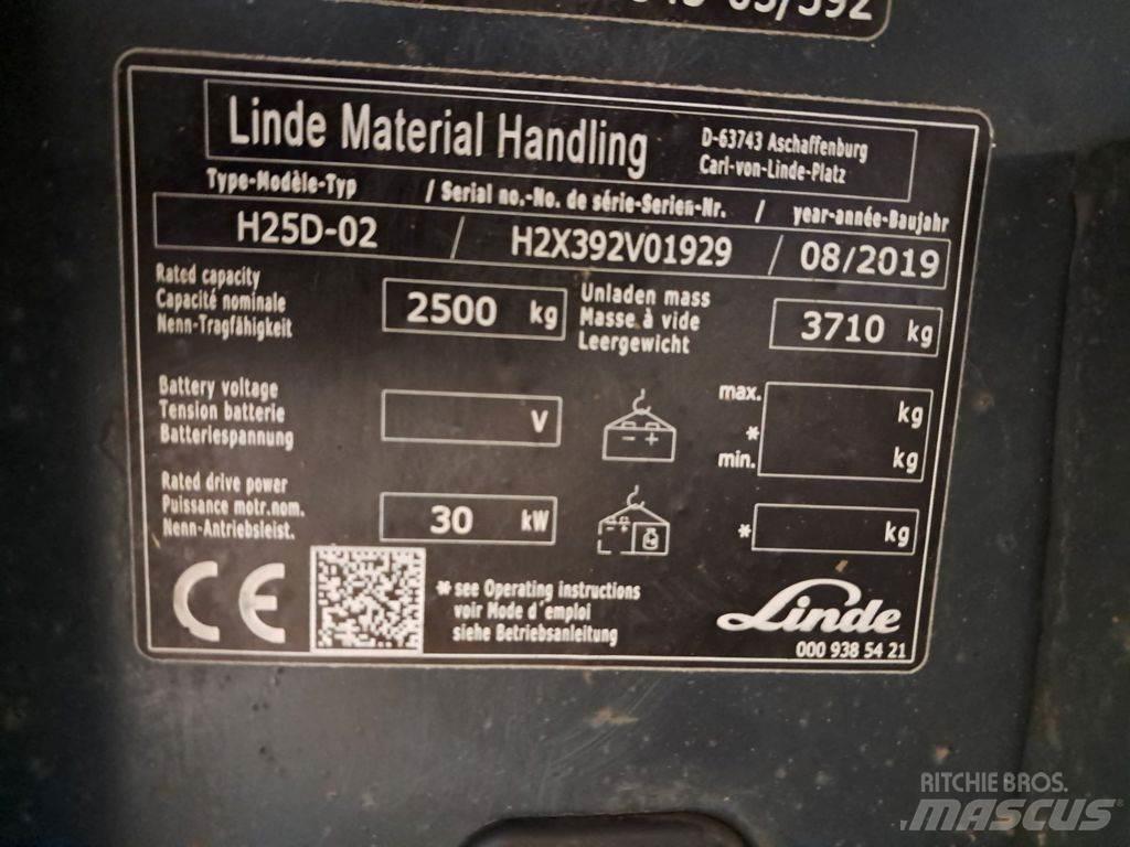 Linde H25D-02 Diesel Forklifts