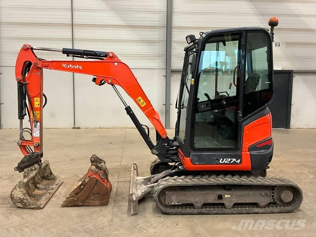 Kubota U 27-4 Mini Excavators <7t (Mini Diggers)