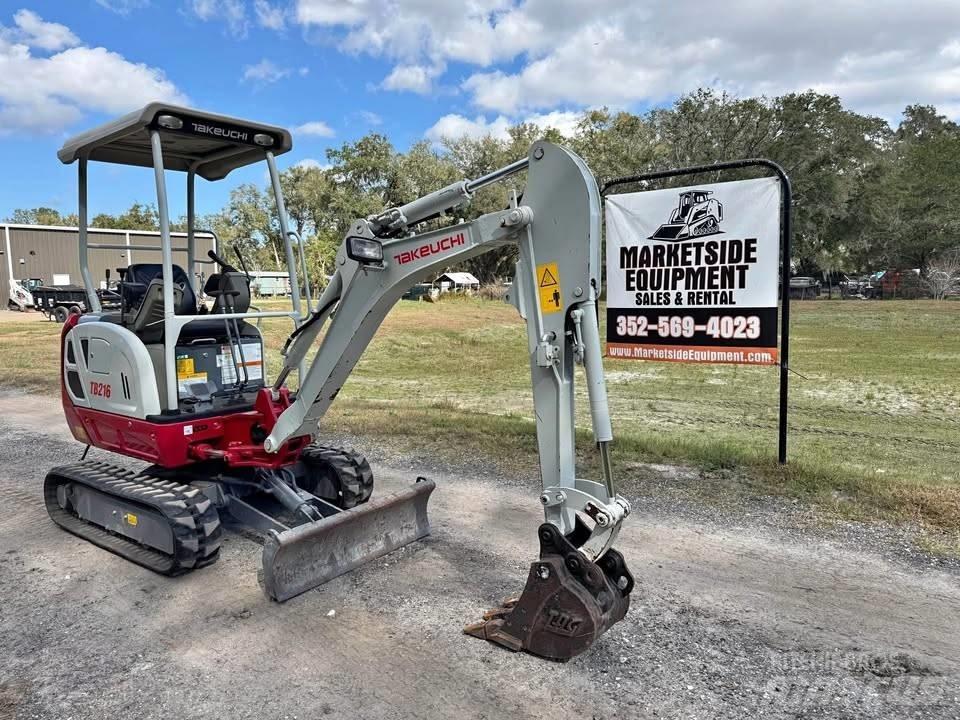 Takeuchi TB 216 Mini Excavators <7t (Mini Diggers)