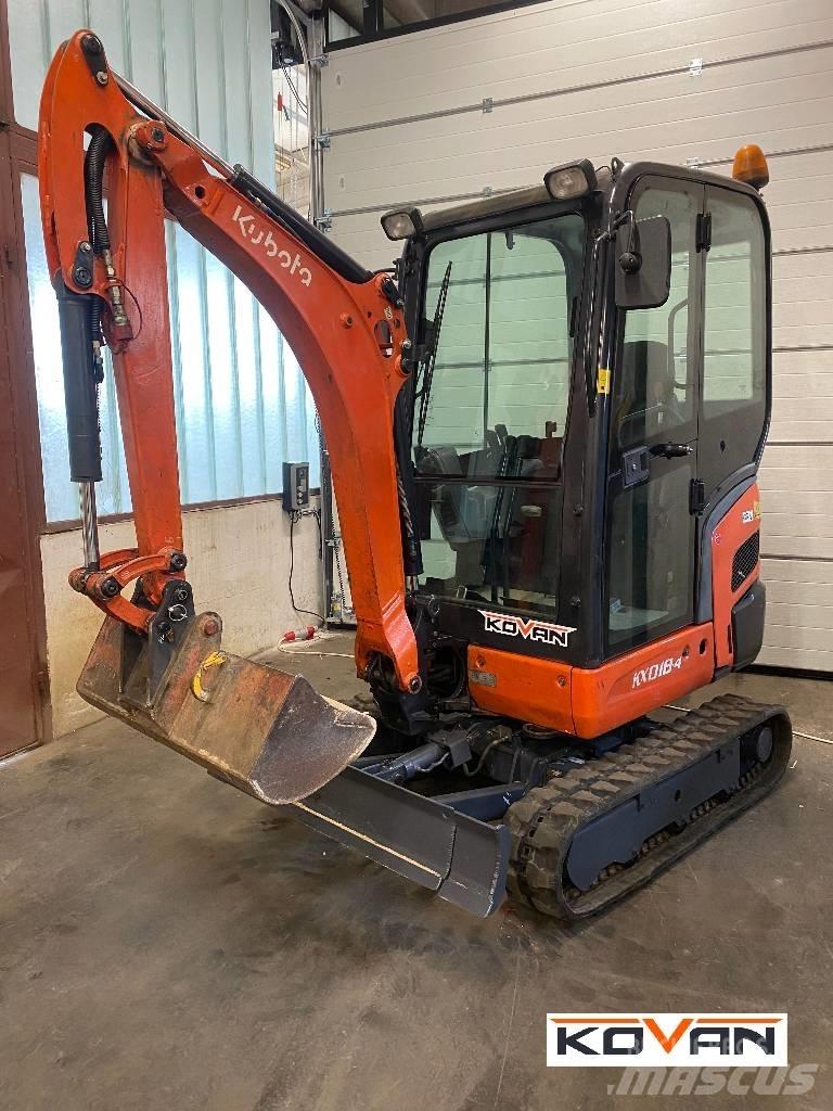 Kubota KX 018-4 Mini Excavators <7t (Mini Diggers)