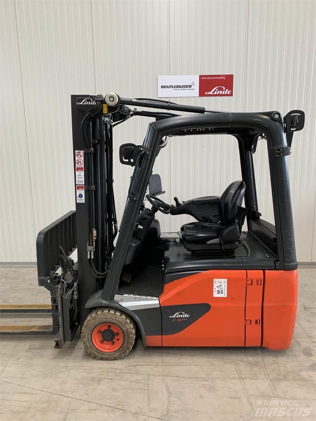 Linde E16 Electric Forklifts